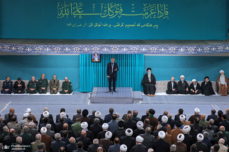 دیدار مسئولان نظام با رهبر معظم انقلاب