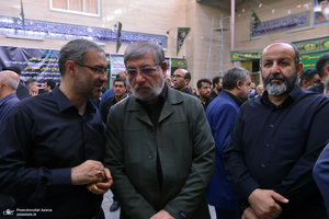 مراسم تشییع سیدعلی صنیع خانی از مسجد الرسول (ص) نازی آباد