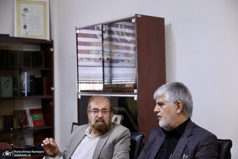 مراسم دیدار مسئول کمیته ادیان الهی ستاد بزرگداشت امام خمینی (ره) با نماینده کلیمیان در مجلس شورای اسلامی و اعضای انجمن