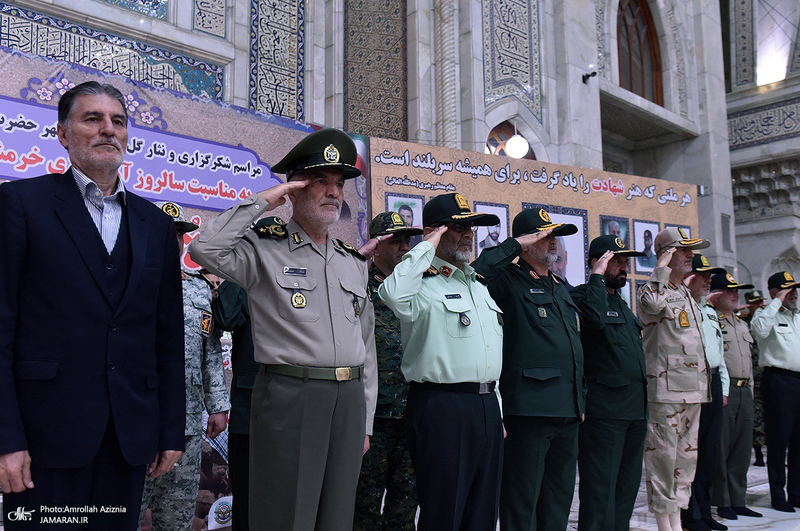 مراسم بزرگداشت حماسه سوم خرداد در حرم امام خمینی (س)