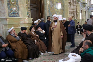 مراسم تشییع و خاکسپاری حجت الاسلام والمسلمین حاج شیخ عباس صالحی منش(ره)