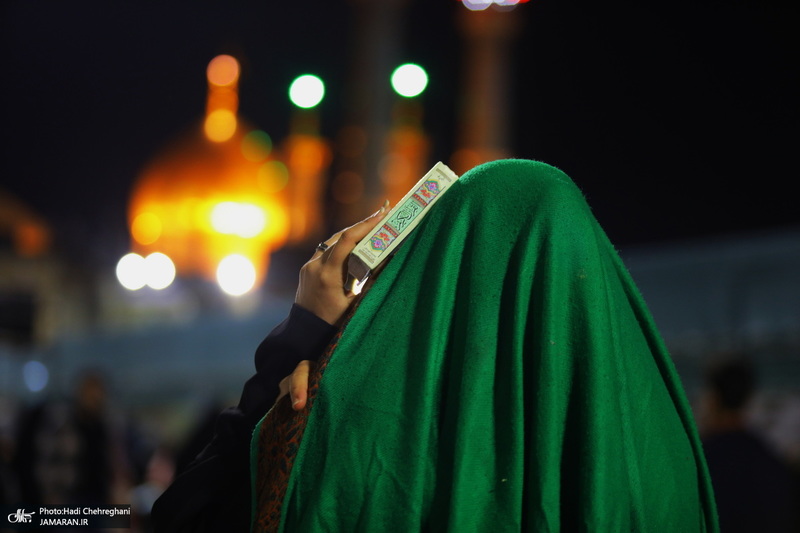 احیای شب بیست و سوم ماه رمضان در حرم مطهر حضرت معصومه (س)