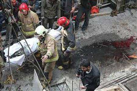 مرگ کارگر بر اثر سقوط بالابر ساختمان نیمه کاره در تهران