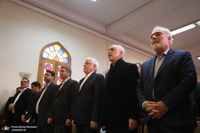 مراسم تودیع و معارفه رییس بنیاد ایرانشناسی با حضور عارف