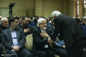 مراسم ختم مادر مهدی طباطبایی