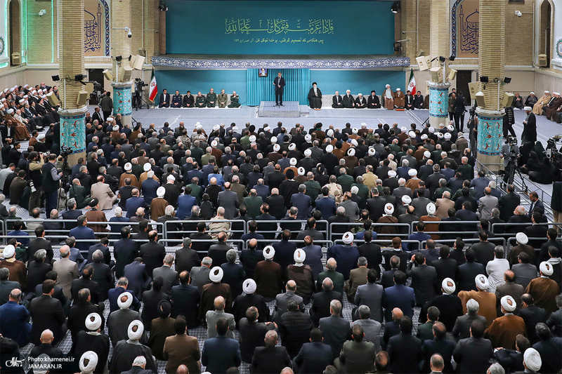 دیدار مسئولان نظام با رهبر معظم انقلاب