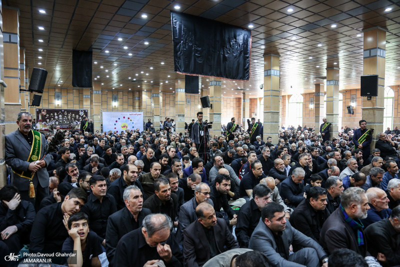 مراسم عزاداری شهادت امام رضا(ع) با سخنرانی شیخ حسین انصاریان