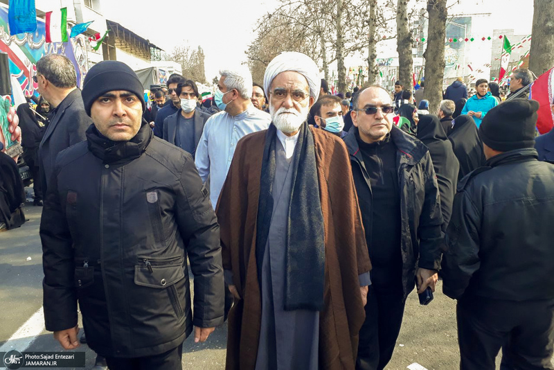 حضور شخصیت ها و مسئولین در راهپیمایی 22 بهمن 