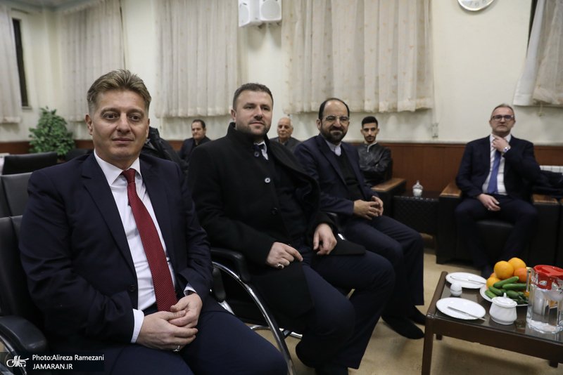 دیدار مفتی اعظم کرواسی با سید خسن خمینی