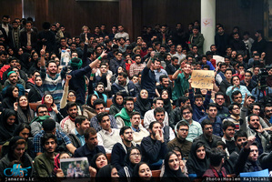 مراسم بزرگداشت روز دانشجو در دانشگاه تهران 