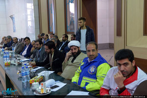 جلسه ستاد دهه فجر انقلاب اسلامی استان تهران در حرم مطهر امام 