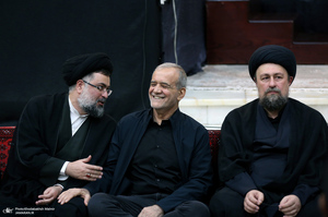 عزاداری شب عاشورا در حرم مطهر امام خمینی (س)