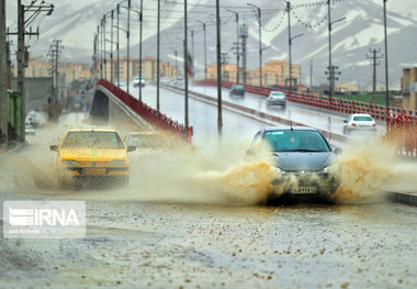 تداوم بارندگی در همدان