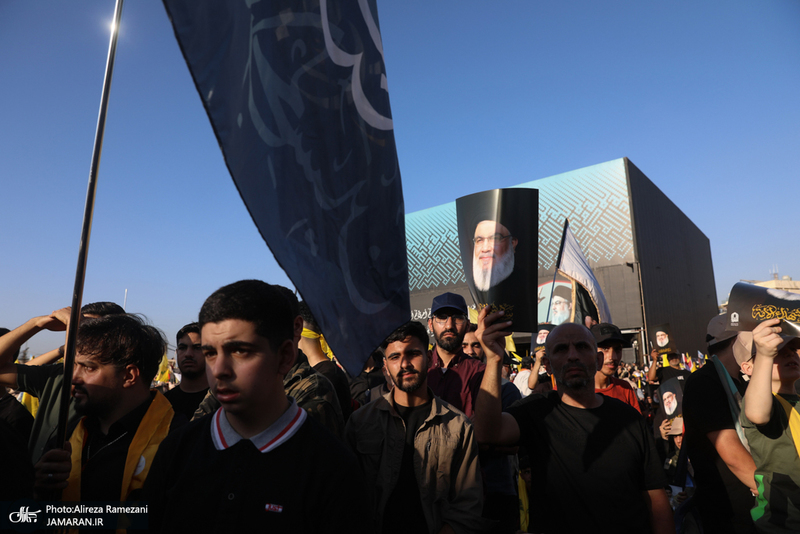 مراسم اولین سالگرد شهادت سید حسن نصرالله-1