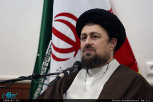 دیدار اعضای هیات رییسه و مدیران استانی دانشگاه آزاد اسلامی با سید حسن خمینی