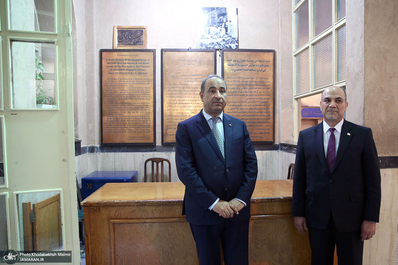 بازدید وزیر فرهنگ و گردشگری عراق از بیت امام خمینی در جماران‎‎