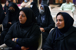 مراسم تودیع و معارفه رئیس حوزه قضایی بخش آفتاب در حرم امام خمینی