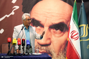 مراسم بزرگداشت هفته هنری بسیج در حسینیه جماران