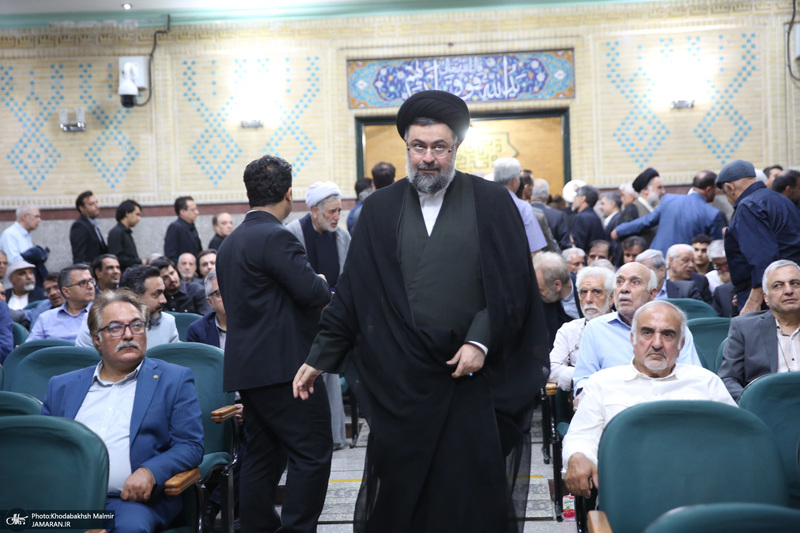 مراسم یادبود حاجیه خانم خدیجه خاتمی در مسجد امیرالمومنین (ع) -1