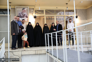 بازدید گردشگران نوروزی از بیت امام خمینی(س) در جماران -2