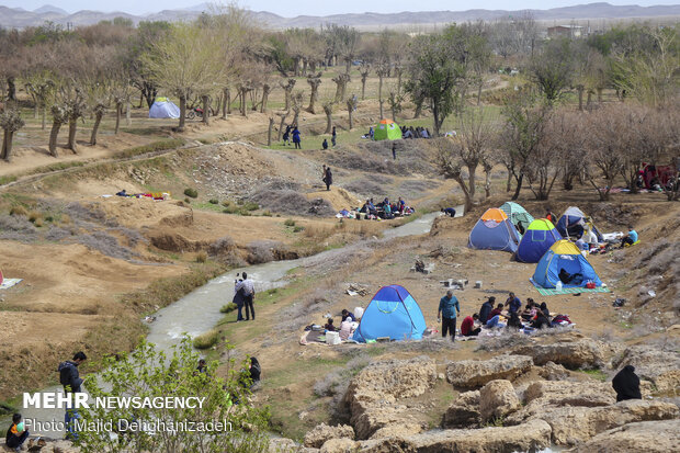 ممنوعیت حضور در روستاهای ییلاقی و تفرجگاه‌های مهریز در ۱۳ فروردین