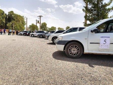 مسابقه رالی خانوادگی گردشگری در کرمان برگزار شد