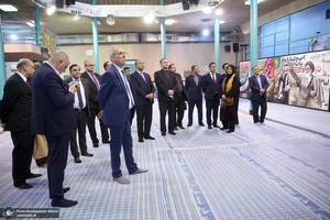 بازدید وزیر فرهنگ و گردشگری عراق از بیت امام خمینی در جماران‎‎