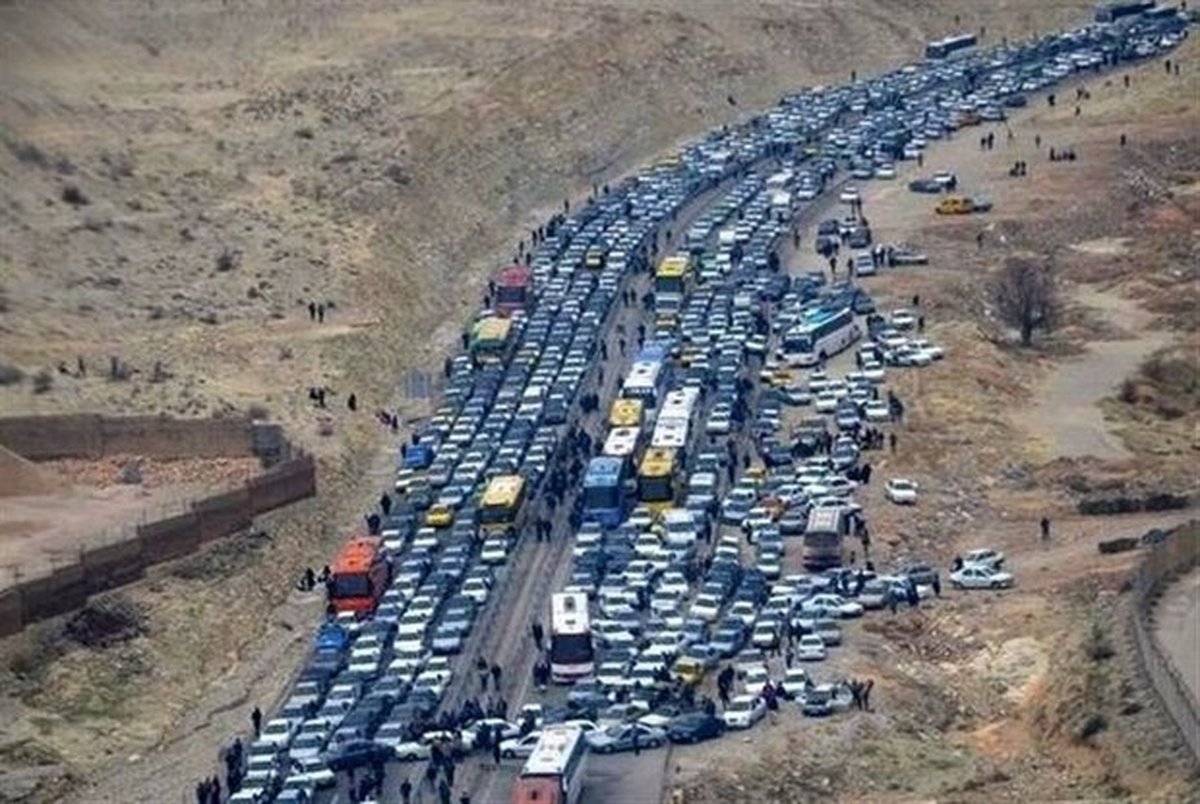 ترافیک سنگین در جاده قدیم بومهن/حذف خبر منع تردد درمحورهای شمالی!