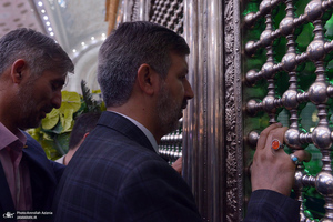 تجدید میثاق نمایندگان مجلس دانش‌آموزی با آرمان‌های حضرت امام خمینی(س)