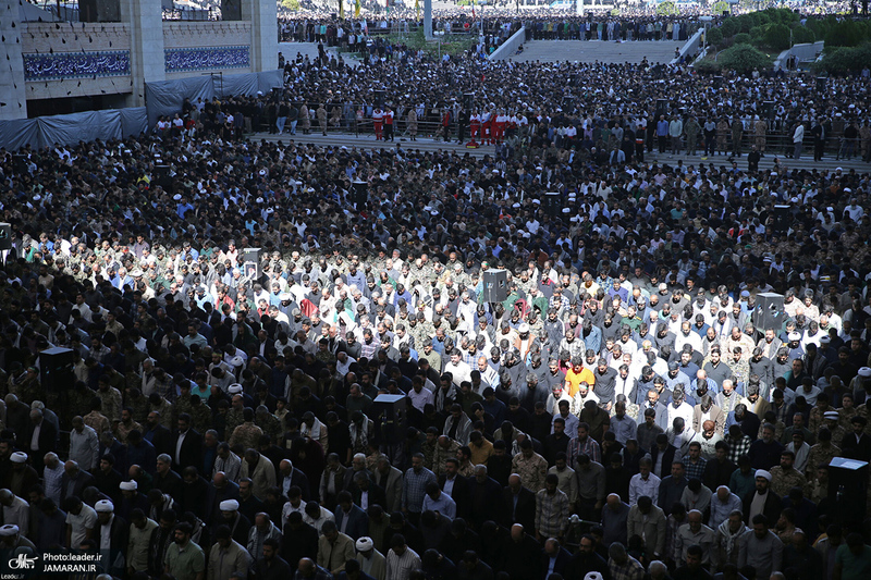 اقامه نماز جمعه تهران به امامت رهبر معظم انقلاب