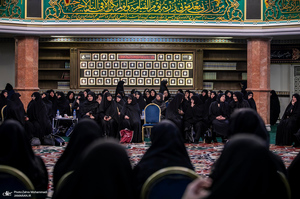 مراسم بزرگداشت همسر آیت الله موسوی بجنوردی (ره) ویژه بانوان