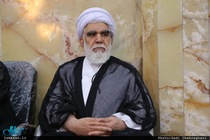 مراسم چهلم آیت الله حاج نصرالله شاه آبادی(ره) در مسجد اعظم قم