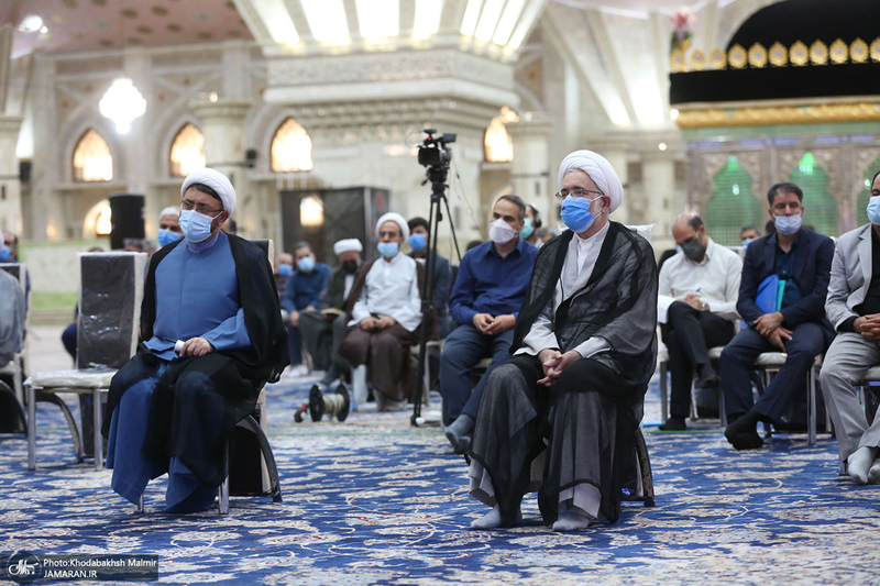 دیدار سرپرست و کارکنان موسسه تنظیم و نشر آثار امام خمینی(س) با سید حسن خمینی