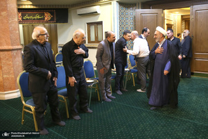 مراسم یاد بود حاجیه خانم صدیقه محمدی هشترودی خواهر همسر حجت الاسلام والمسلمین سید مهدی امام جمارانی