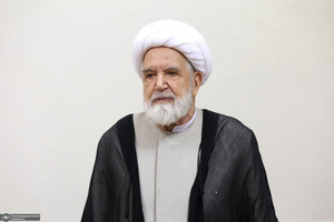 دیدار مهدی کروبی با سید حسن خمینی و جمعی از فعالان سیاسی