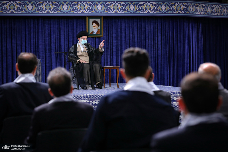 دیدار دست‌اندرکاران دومین کنگره شهدای ورزشکار با رهبر معظم انقلاب