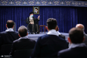 دیدار دست‌اندرکاران دومین کنگره شهدای ورزشکار با رهبر معظم انقلاب