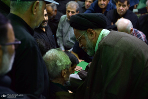 مراسم تشییع سیدعلی صنیع خانی از مسجد الرسول (ص) نازی آباد