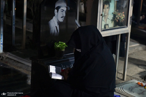 احیای شب بیست و سوم ماه رمضان در گلزار شهدای بهشت زهرا (س)