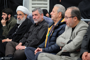 اولین شب مراسم عزاداری ایام شهادت حضرت زهرا (س) در حسینیه امام خمینی(ره)