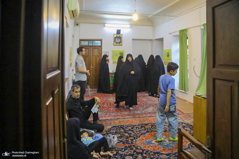 حال و هوای بیت حضرت امام خمینی (س) در قم در روز 14 خرداد‎