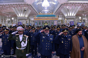 تجدید میثاق فرماندهان نیروی هوایی ارتش با آرمان های حضرت امام (س)