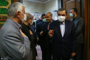 مراسم هفتم والده دبیر مجمع تشخیص مصلحت نظام