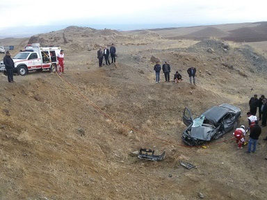 امدادرسانی به 6 حادثه جاده‌ای در تعطیلات آخر هفته