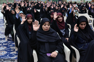 همایش بزرگ شورای 9 نفره مدارس در حرم مطهر امام خمینی