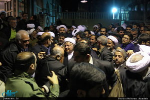 مراسم چهلمین روز درگذشت آیت الله العظمی موسوی اردبیلی(ره) در حسینیه جماران