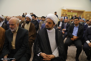 مراسم افتتاح حسینیه آیت الله العظمی بروجردی (ره) در شهر سامرا