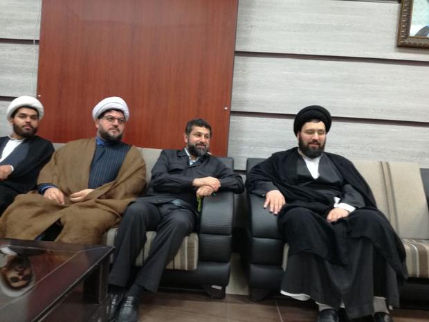 حجت الاسلام سیدعلی خمینی به خوزستان سفر کرد