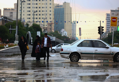 آب گرفتگی معابر مشهد مقدس