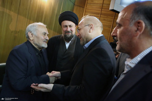 مراسم چهلمین روز درگذشت آیت الله بجنوردی در دائره المعارف بزرگ اسلامی - 2